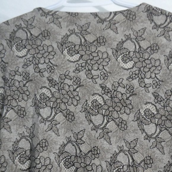 GEOFFREY BEENE | large | Floral Print V-Neck Blouse | Made In USA | NWOT - Picture 11 of 16